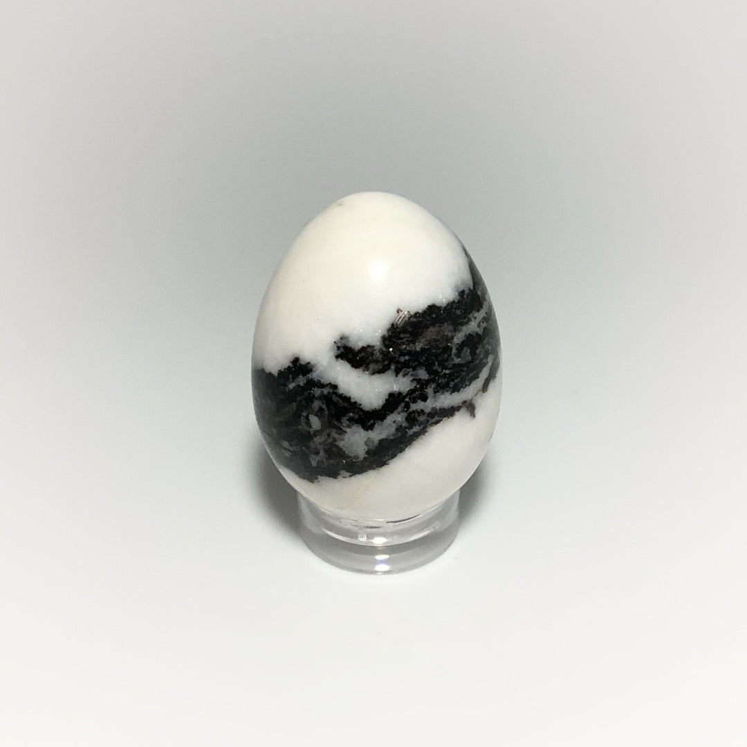 Zebra Jasper Mini Egg