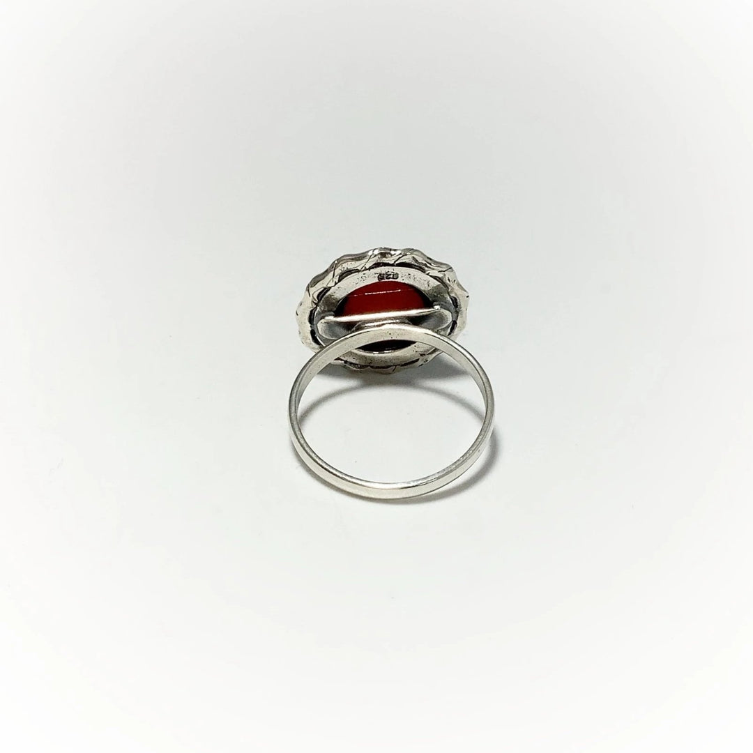 Cherry Amber Ring