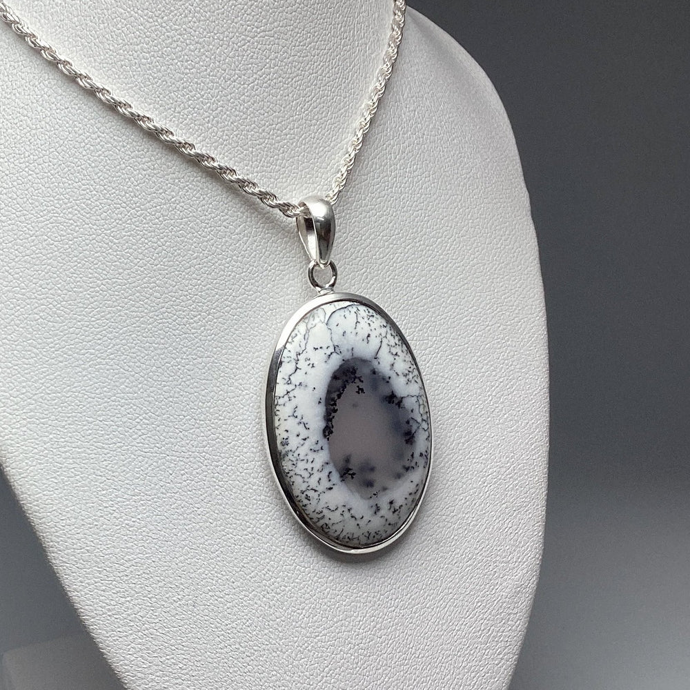 Dendritic Opal Pendant