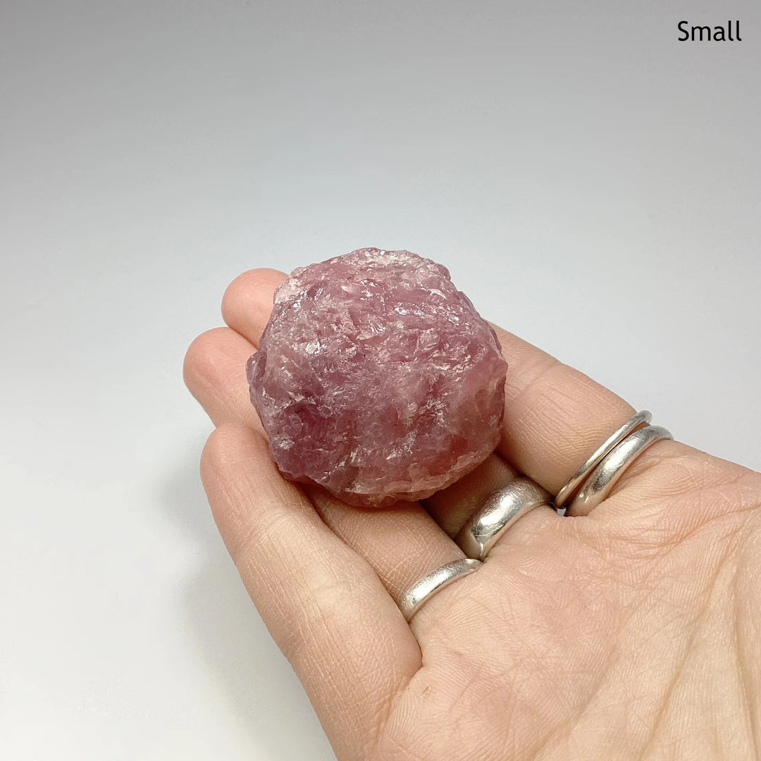 Guava Rose Quartz Rough Chunk