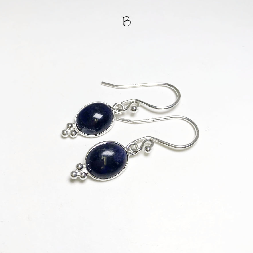 Sodalite Dangle Earrings