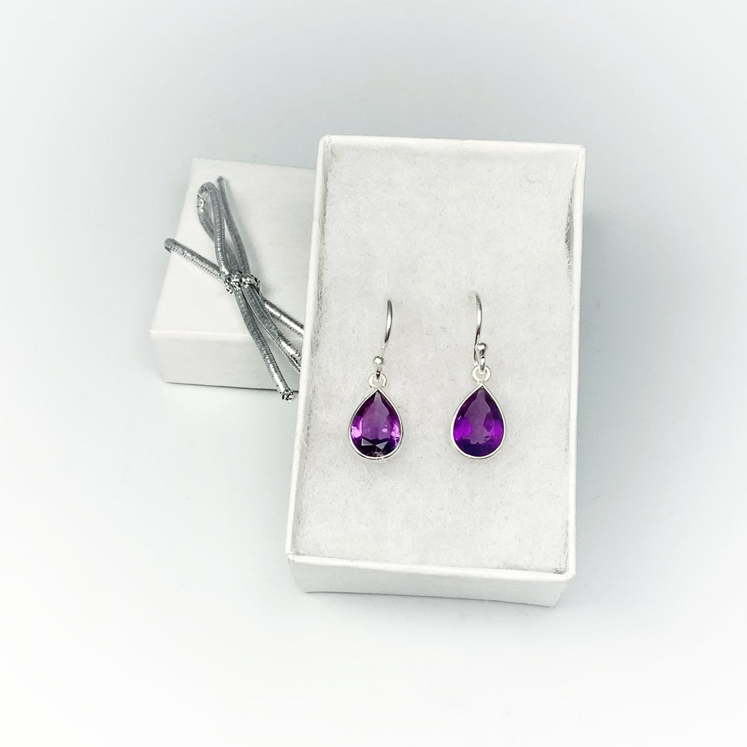 Amethyst Dangle Earrings