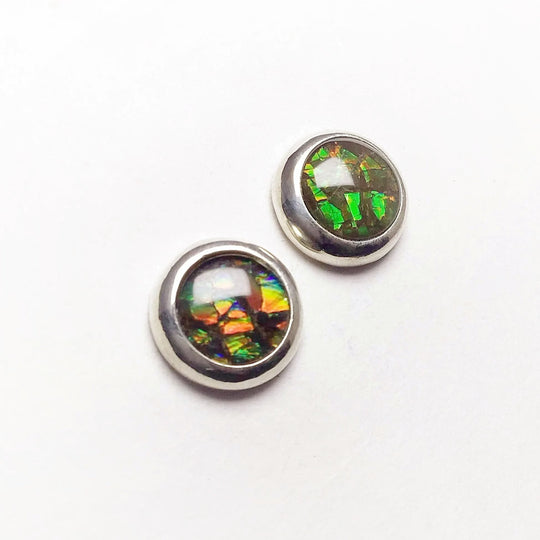 Alberta Ammolite Stud Earrings