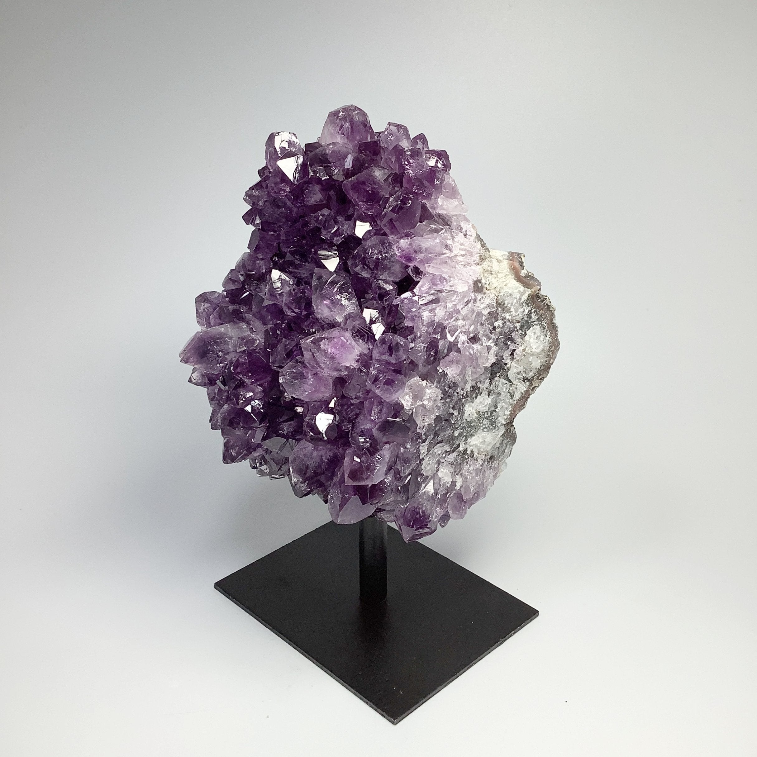 Amethyst Druze Cluster on Stand