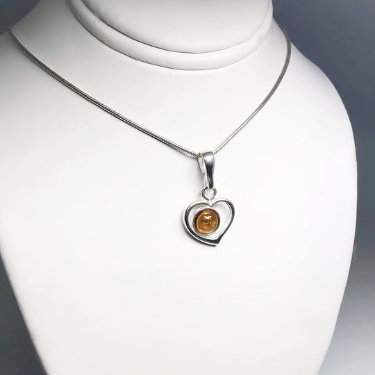 Cognac Amber Pendant