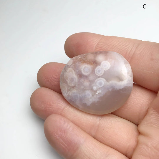 Flower Agate Touch Stone at $29 Each