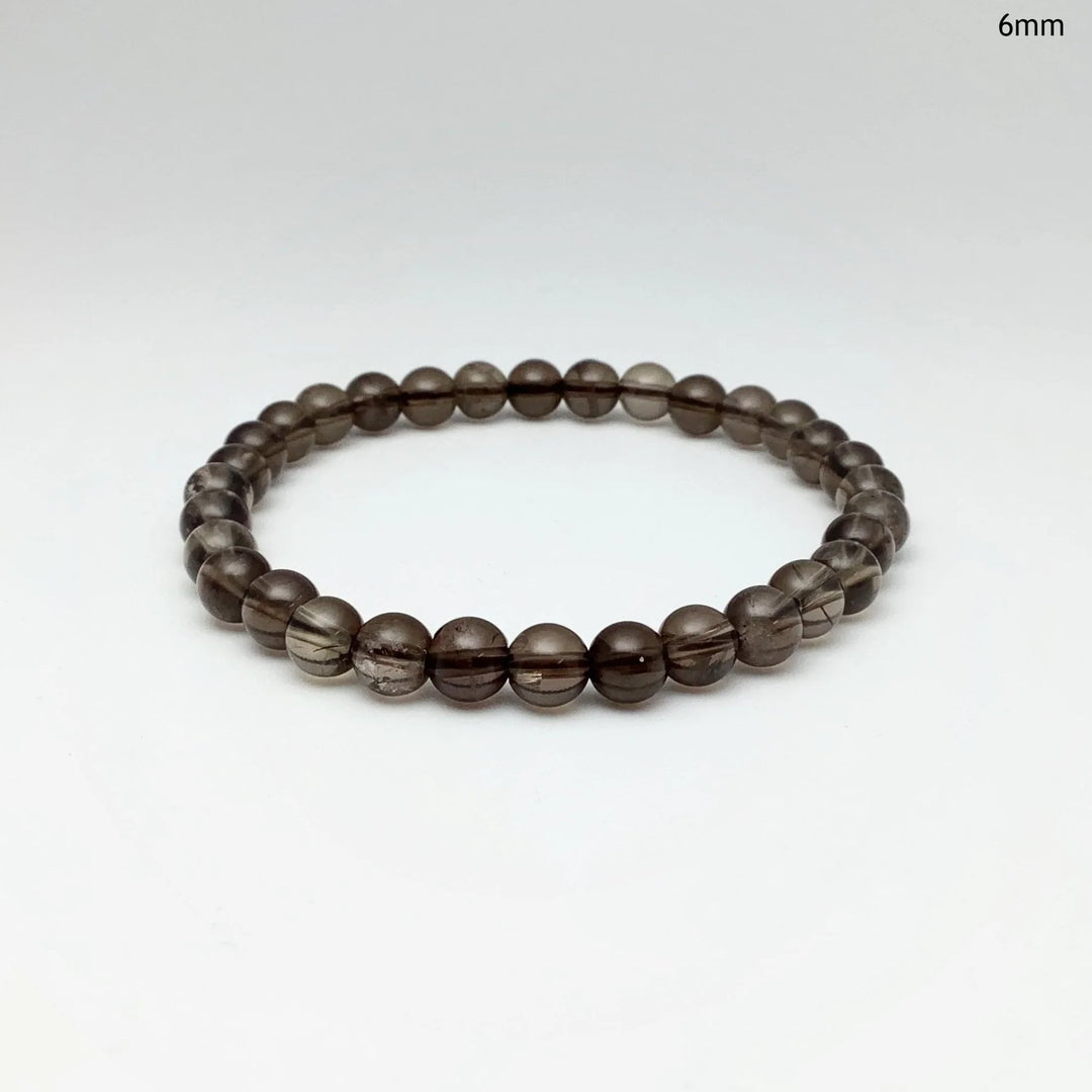 Smoky Quartz Beaded Bracelet