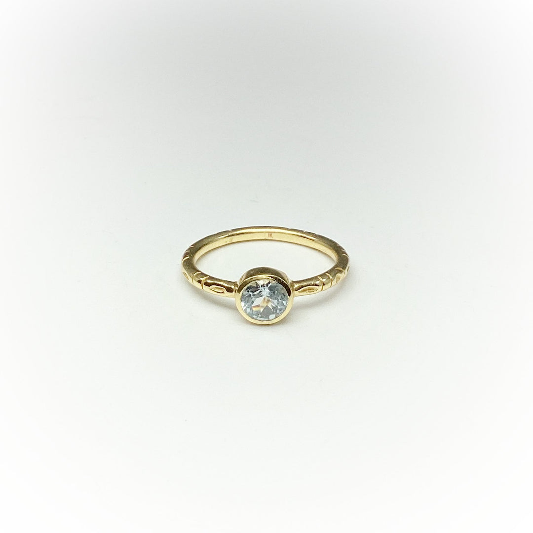 Blue Topaz Ring