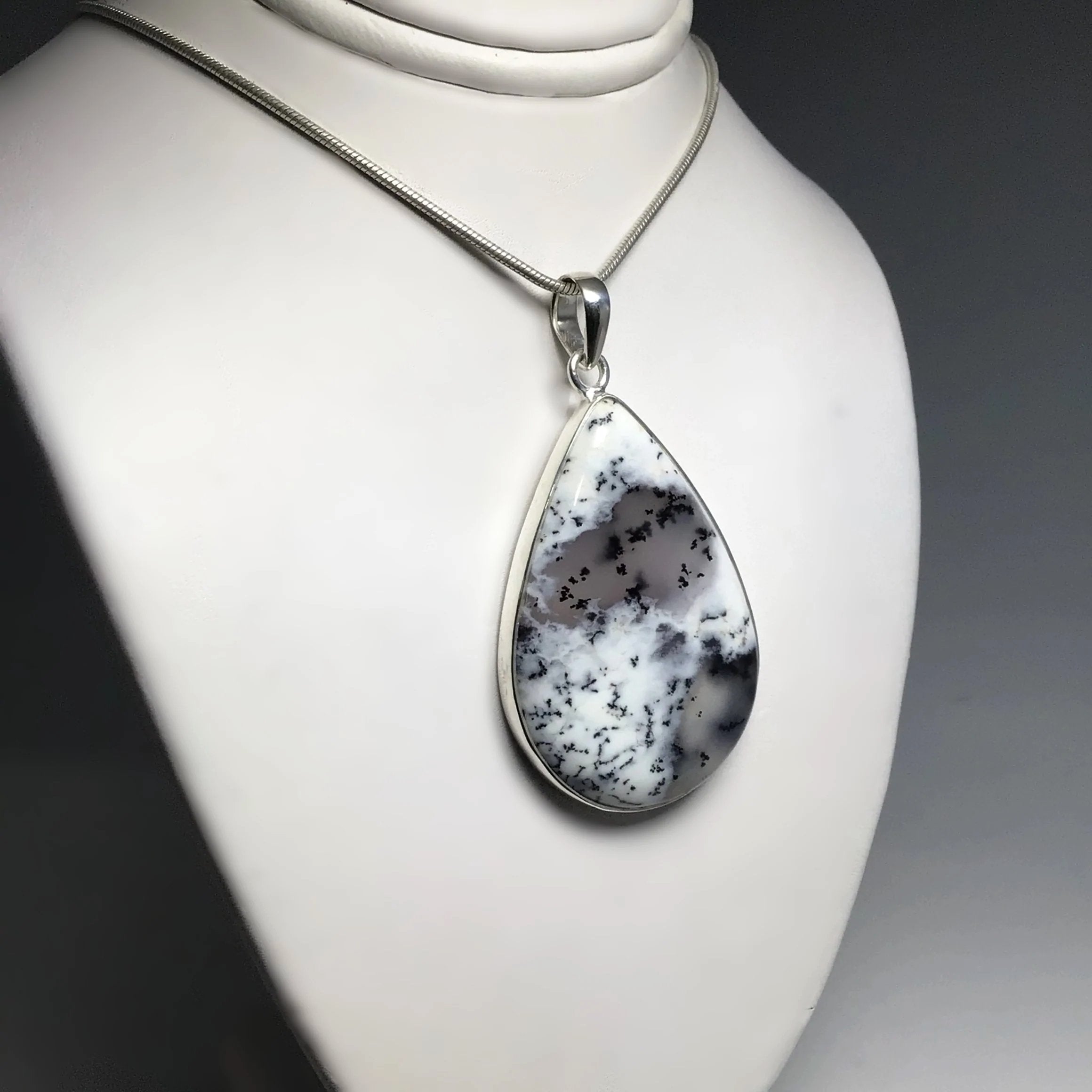 Dendritic Opal Pendant