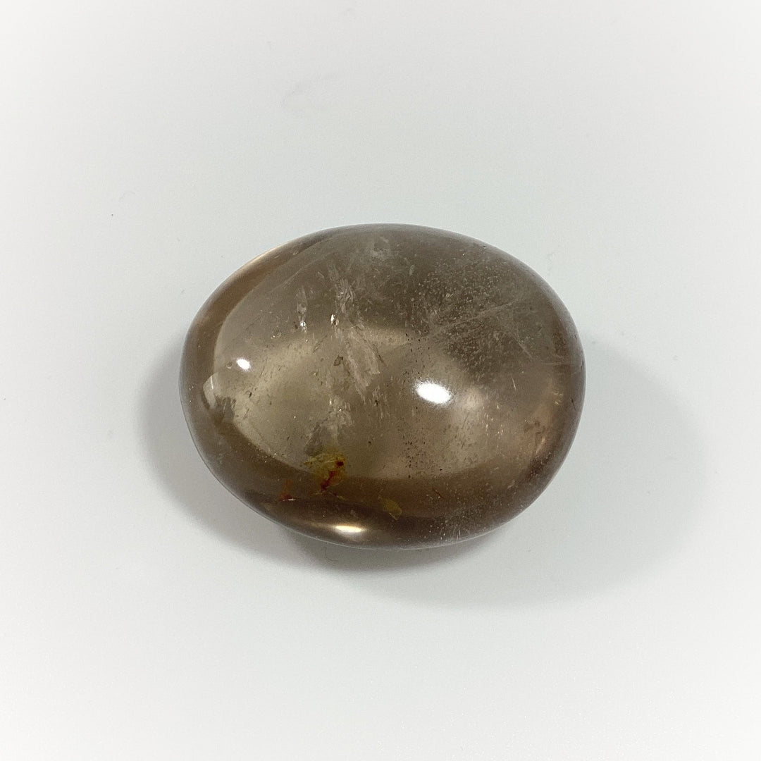 Smoky Quartz with Hematoid Inclusions Tumble