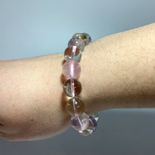 Multistone Beaded Bracelet - 12mm