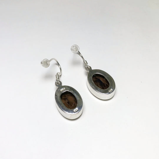 Smoky Quartz Dangle Earrings