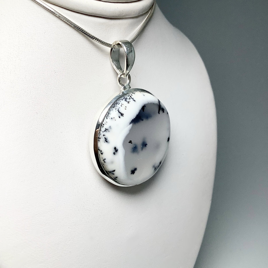 Dendritic Opal Pendant