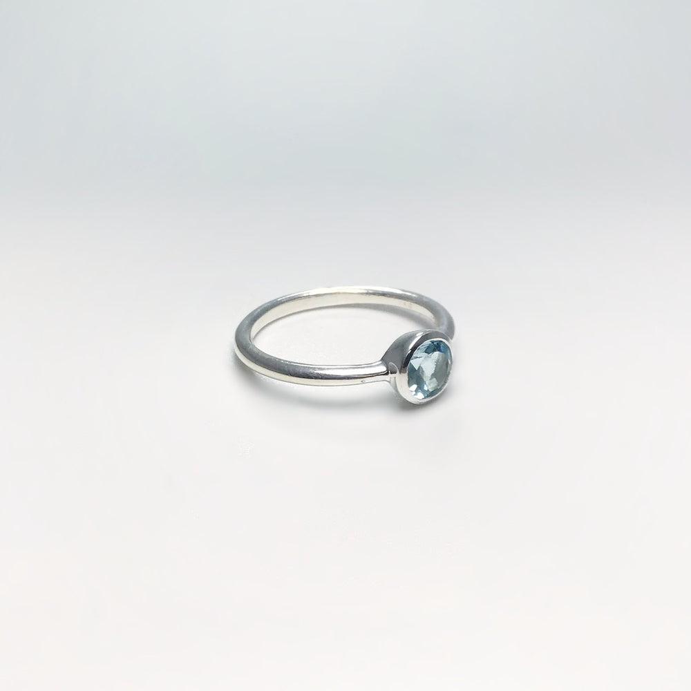 Blue Topaz Ring