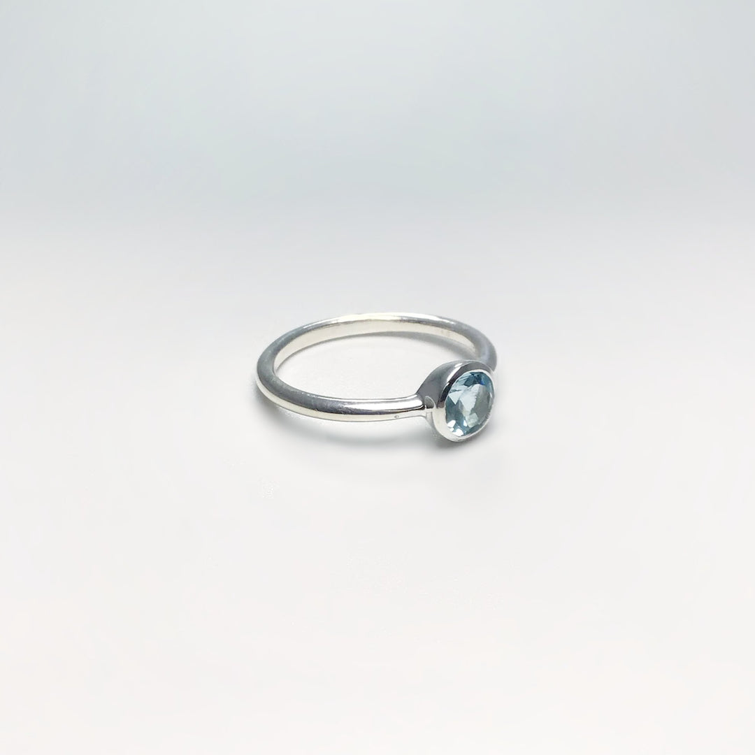 Blue Topaz Ring