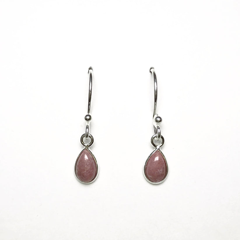 Rhodonite Dangle Earrings