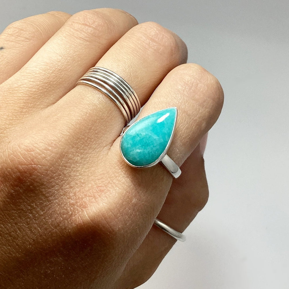 Amazonite Ring