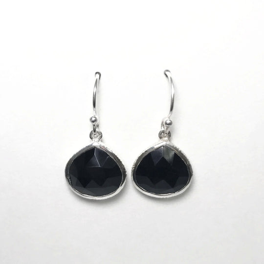 Black Onyx Dangle Earrings