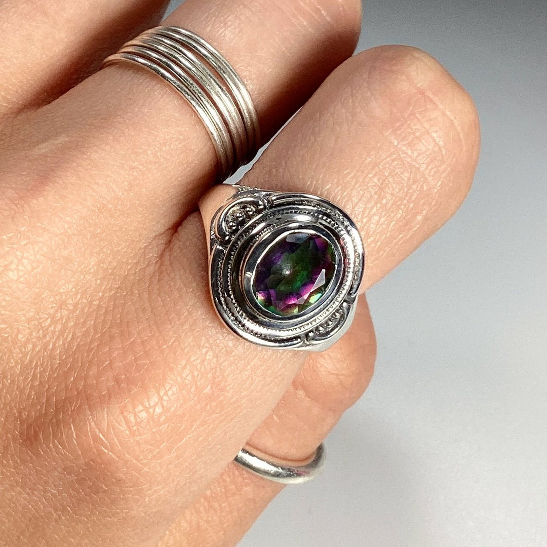 Mystic Topaz Ring