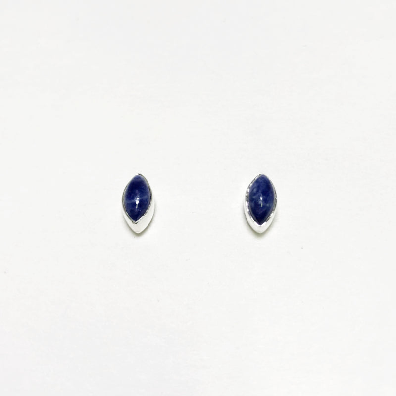 Sodalite Stud Earrings