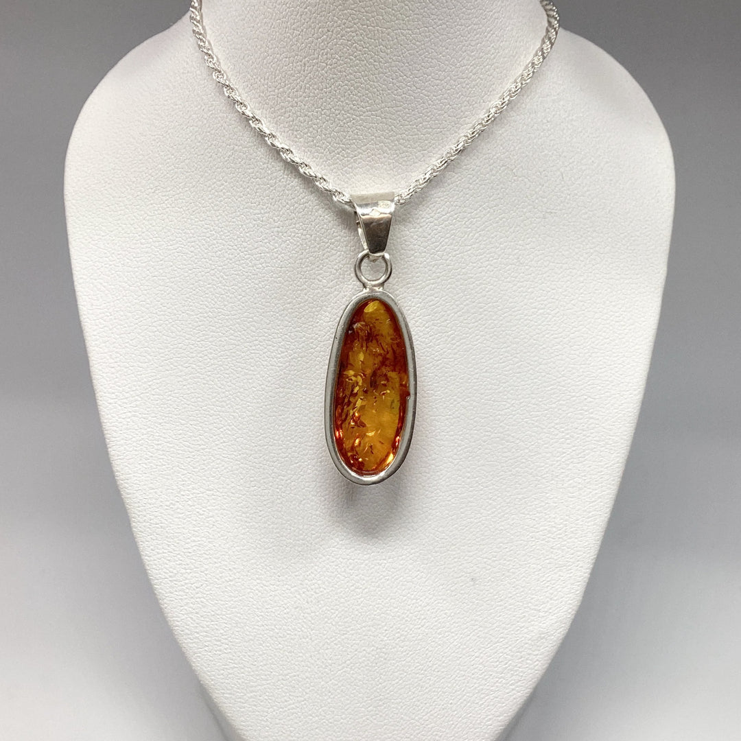 Cognac Amber Pendant