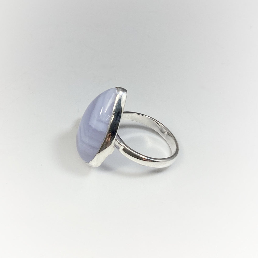 Blue Lace Agate Ring