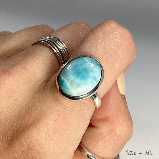 Larimar Ring