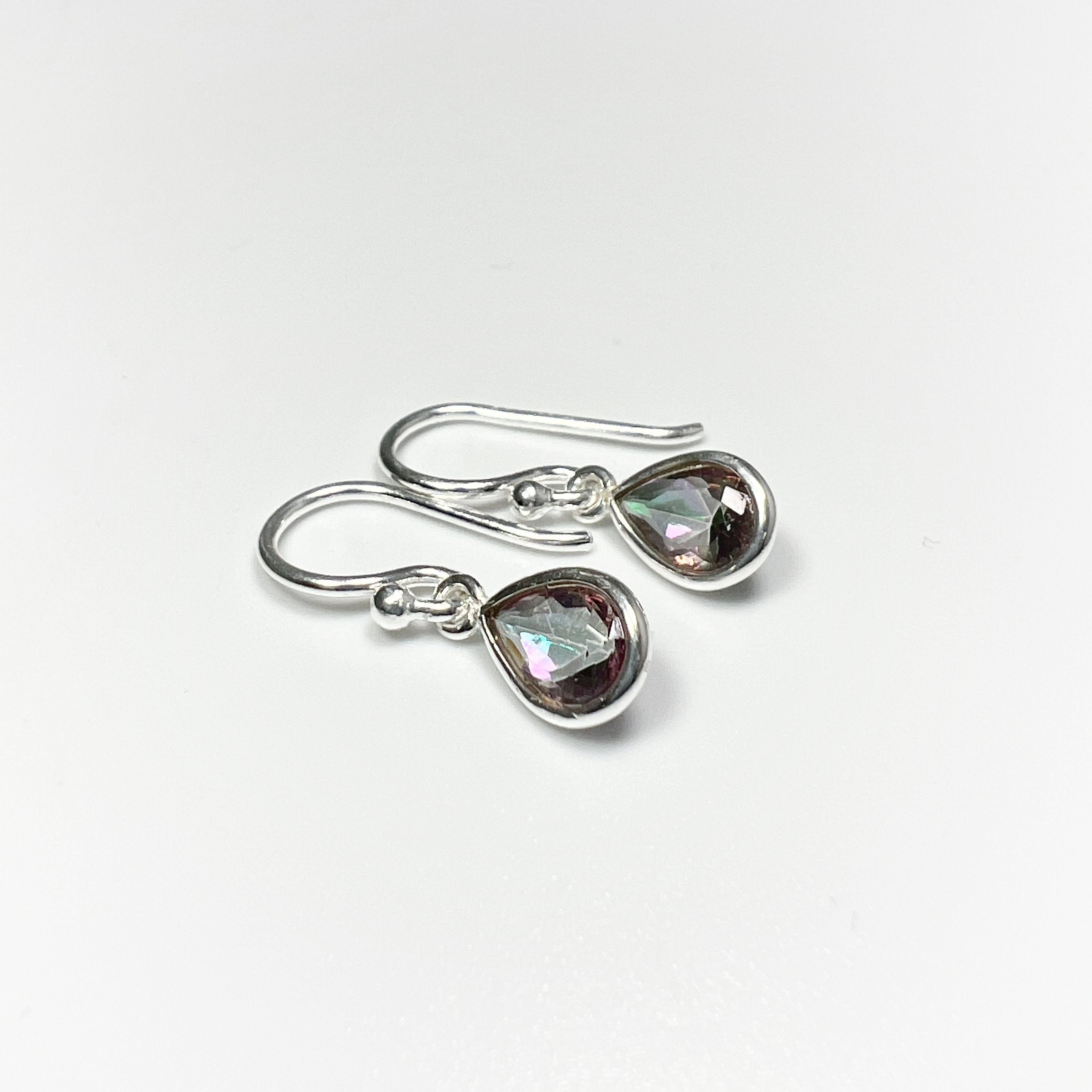 Mystic Topaz Dangle Earrings