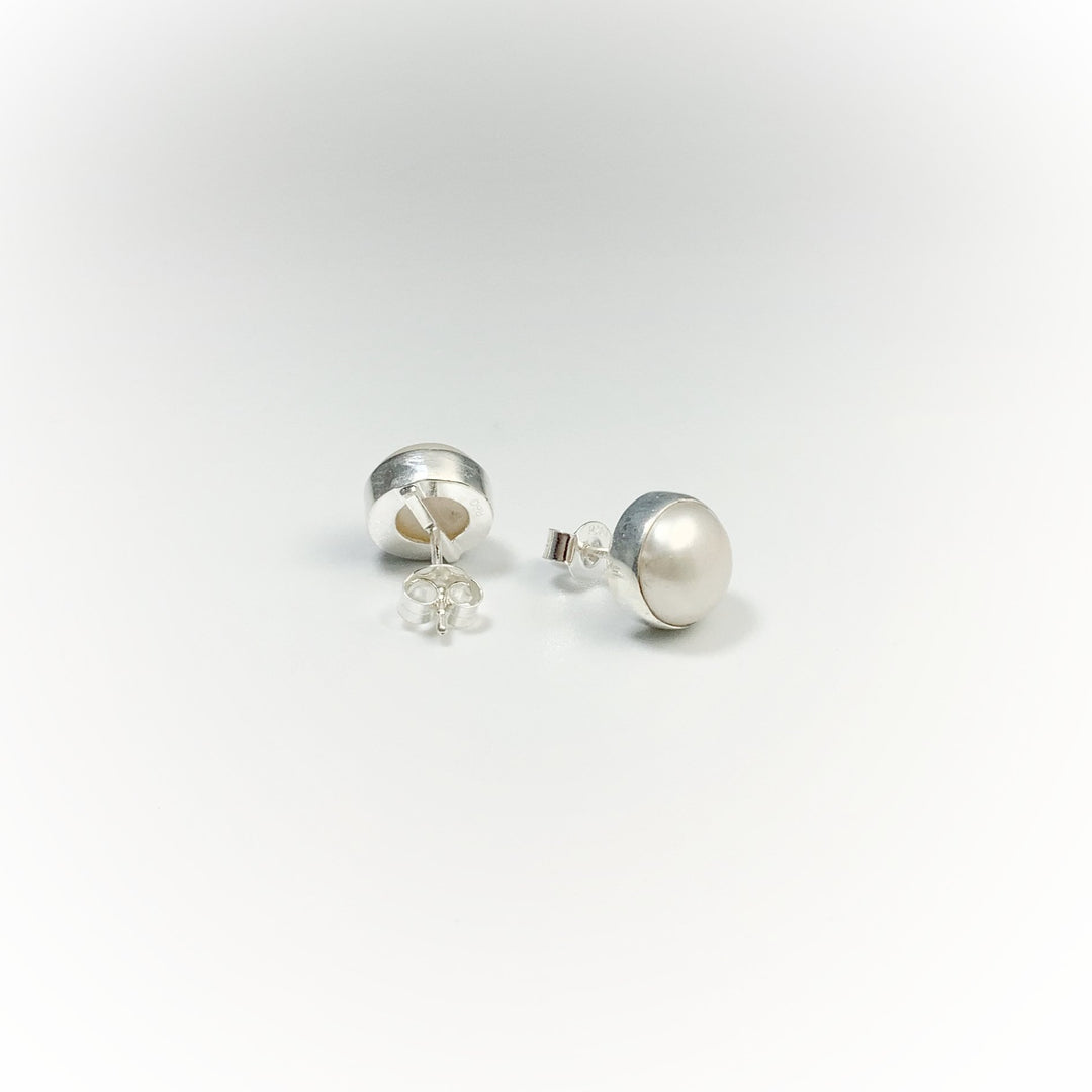 Pearl Stud Earrings