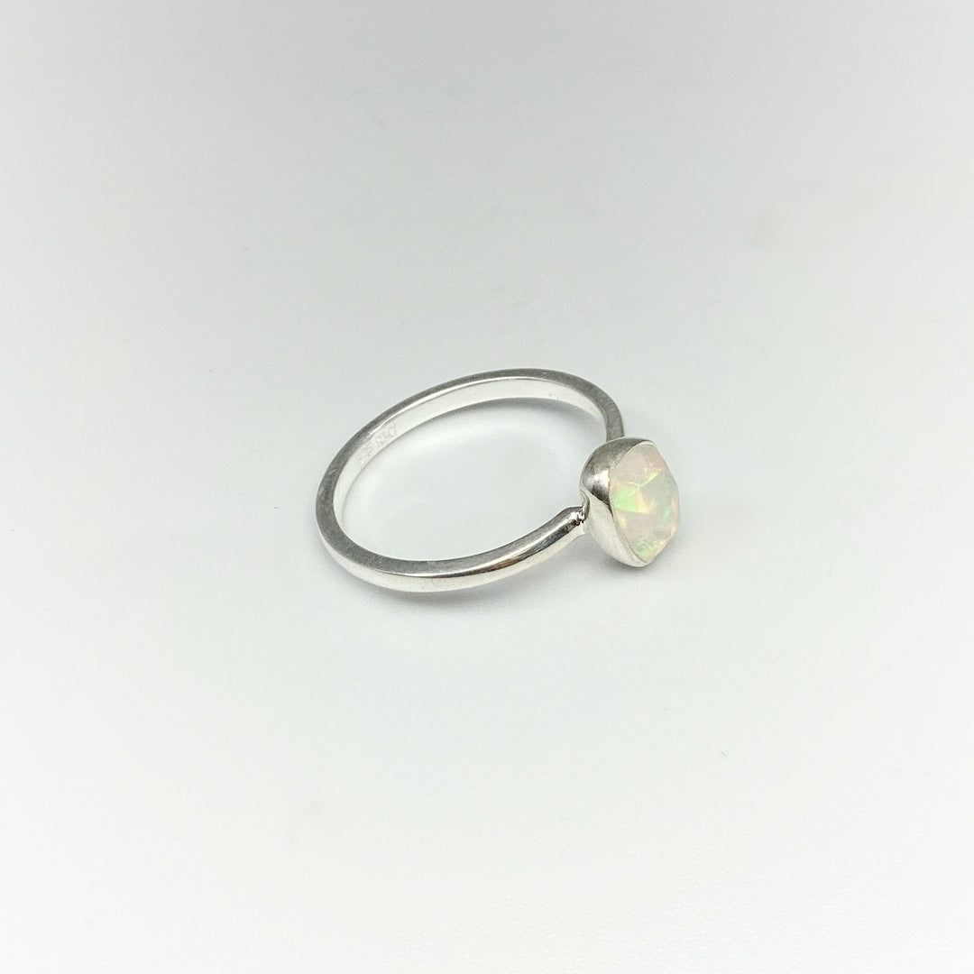 Ethiopian Fire Opal Ring