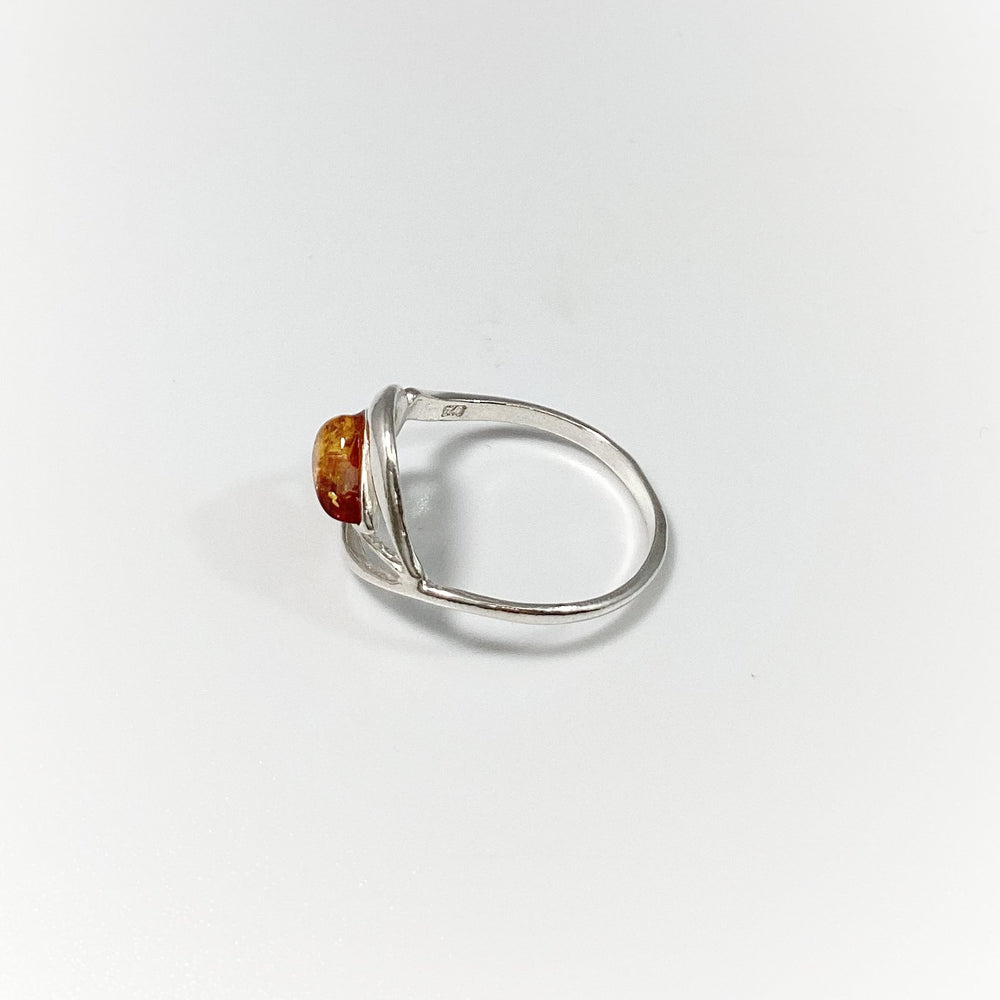 Cognac Amber Ring