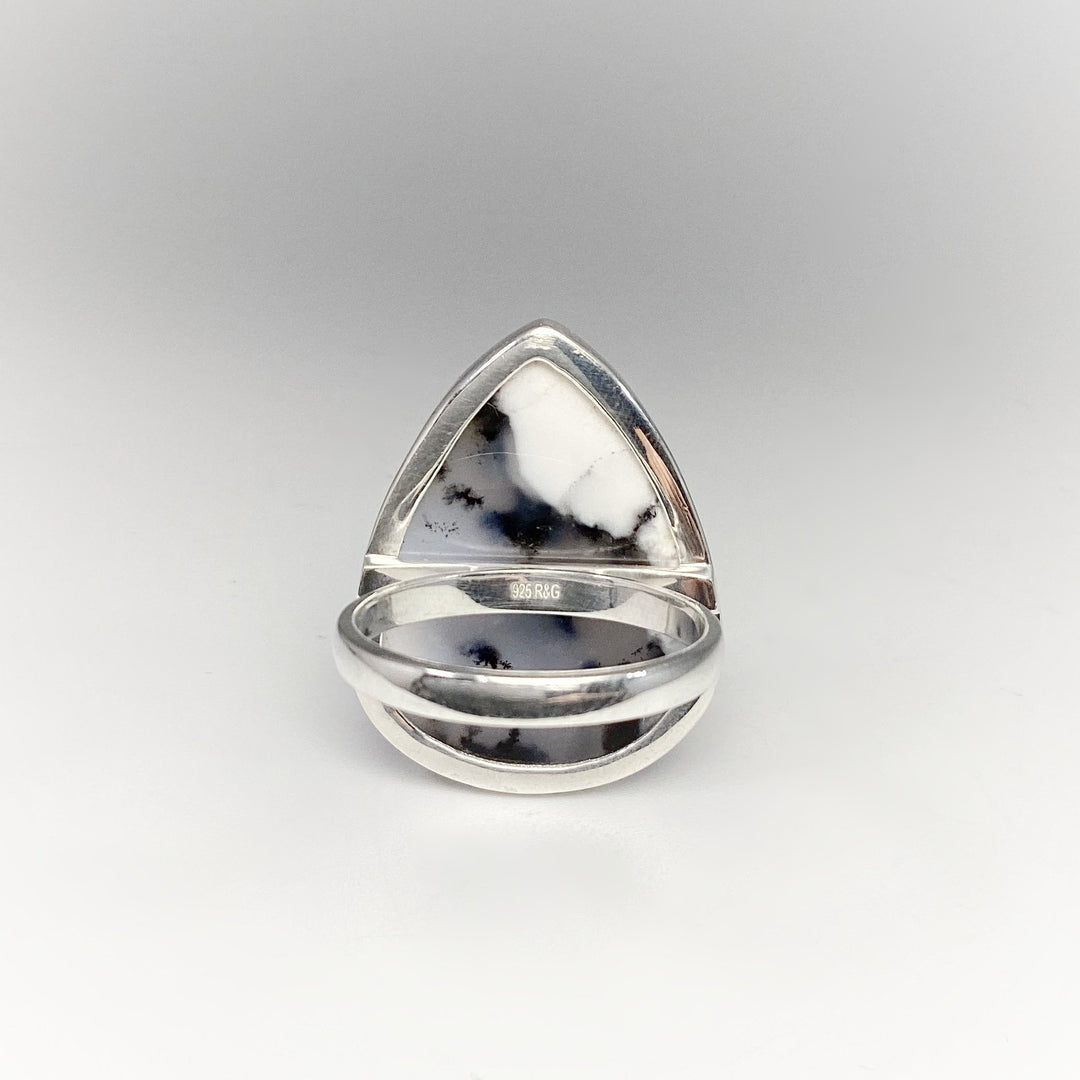 Dendritic Opal Ring