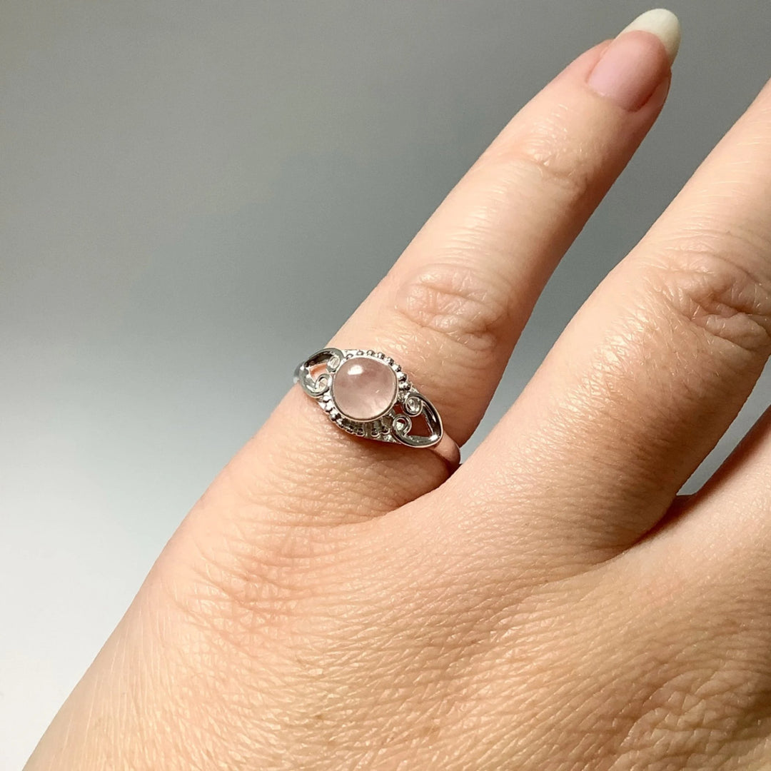 Rose Quartz Ring