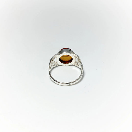 Cognac Amber Ring