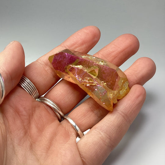 Sunset Aura Quartz