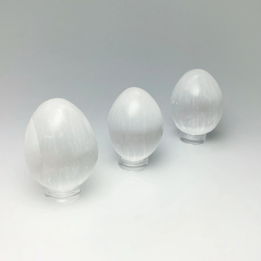 Selenite Egg at $25 Each