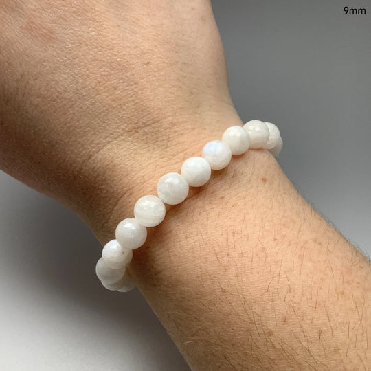 Moonstone Beaded Bracelet