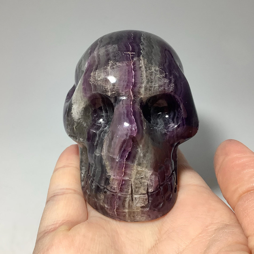 Carved Fluorite Skull