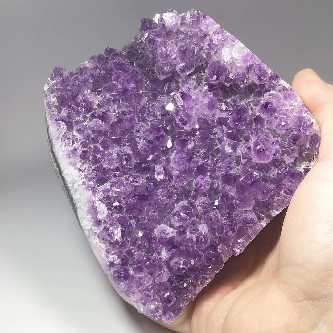 Amethyst Druze Cluster Stand Up