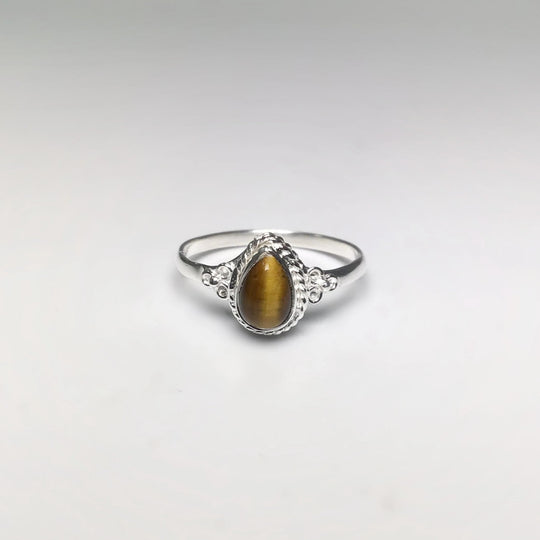 Tiger Eye Ring