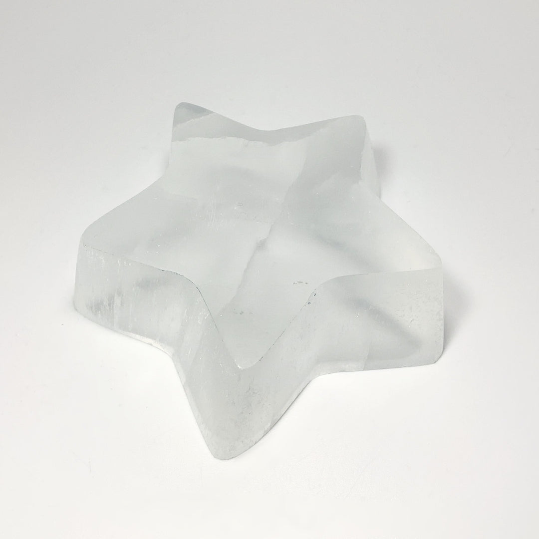 Selenite Star Bowl