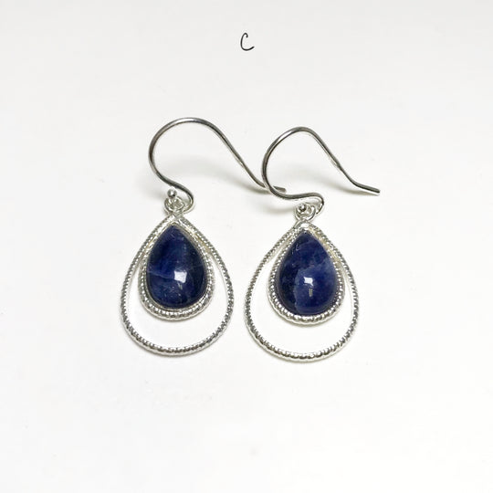 Sodalite Dangle Earrings