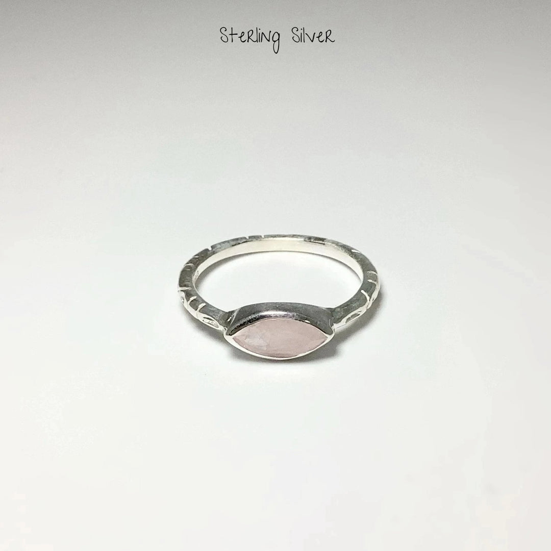 Rose Quartz Ring