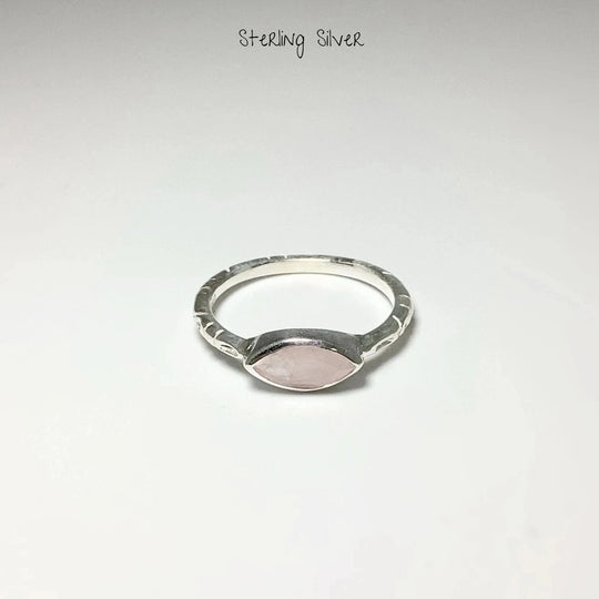 Rose Quartz Ring