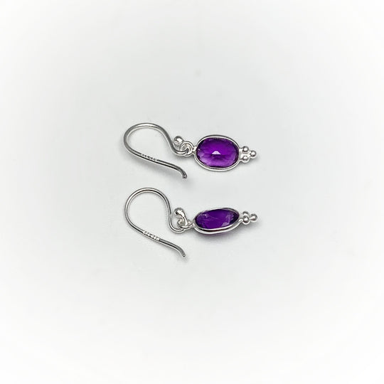 Amethyst Dangle Earrings