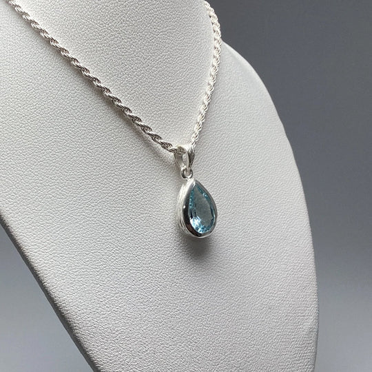 Blue Topaz Pendant