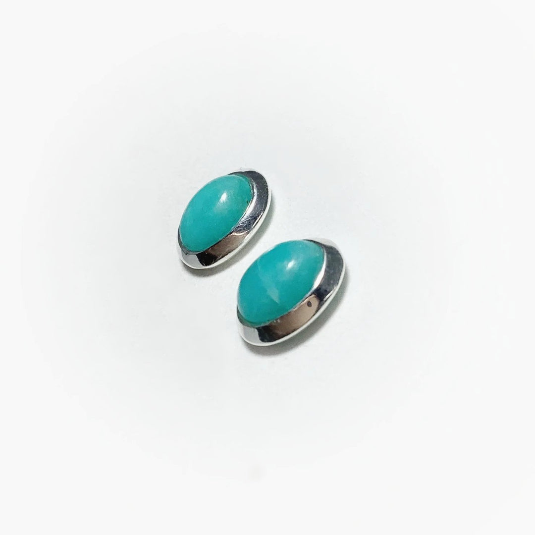 Amazonite Stud Earrings