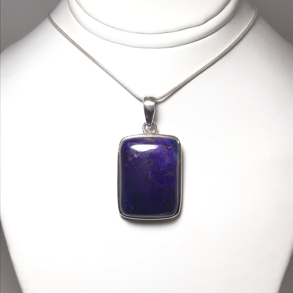 Sugilite 35 carat - cabochon pendant natural stone - South store Africa // DV50