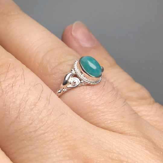 Amazonite Ring