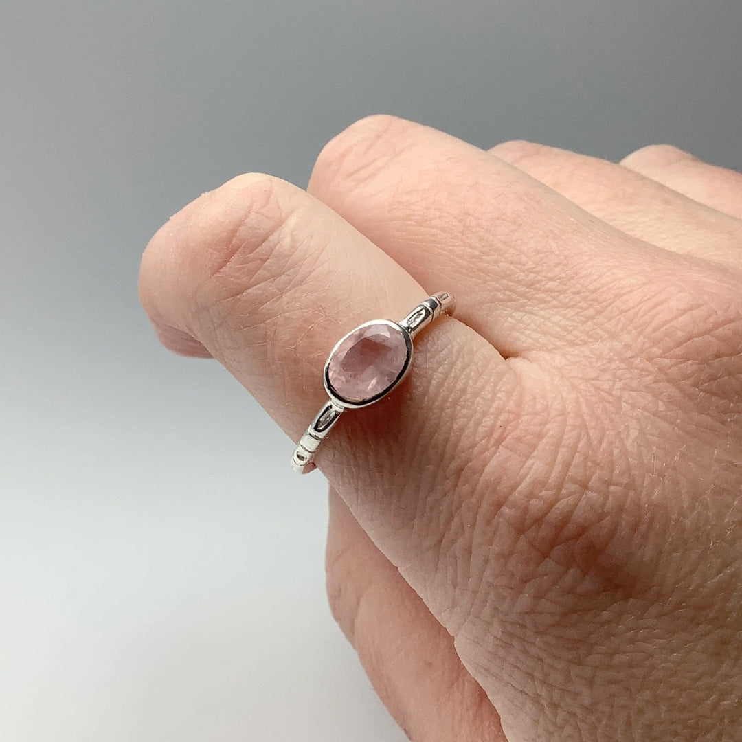 Rose Quartz Ring